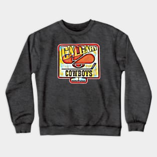 Calgary Cowboys Hockey Crewneck Sweatshirt